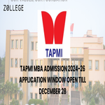TAPMI MBA Admission 2024 26 Application Window Open Till December 28